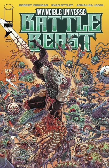 Image Comics Comic Books INVINCIBLE UNIVERSE BATTLE BEAST #1 10TH PTG CVR G JAMES STOKOE VAR (Release Date: 10/14/2026) 70985304975300171 0826IM8150