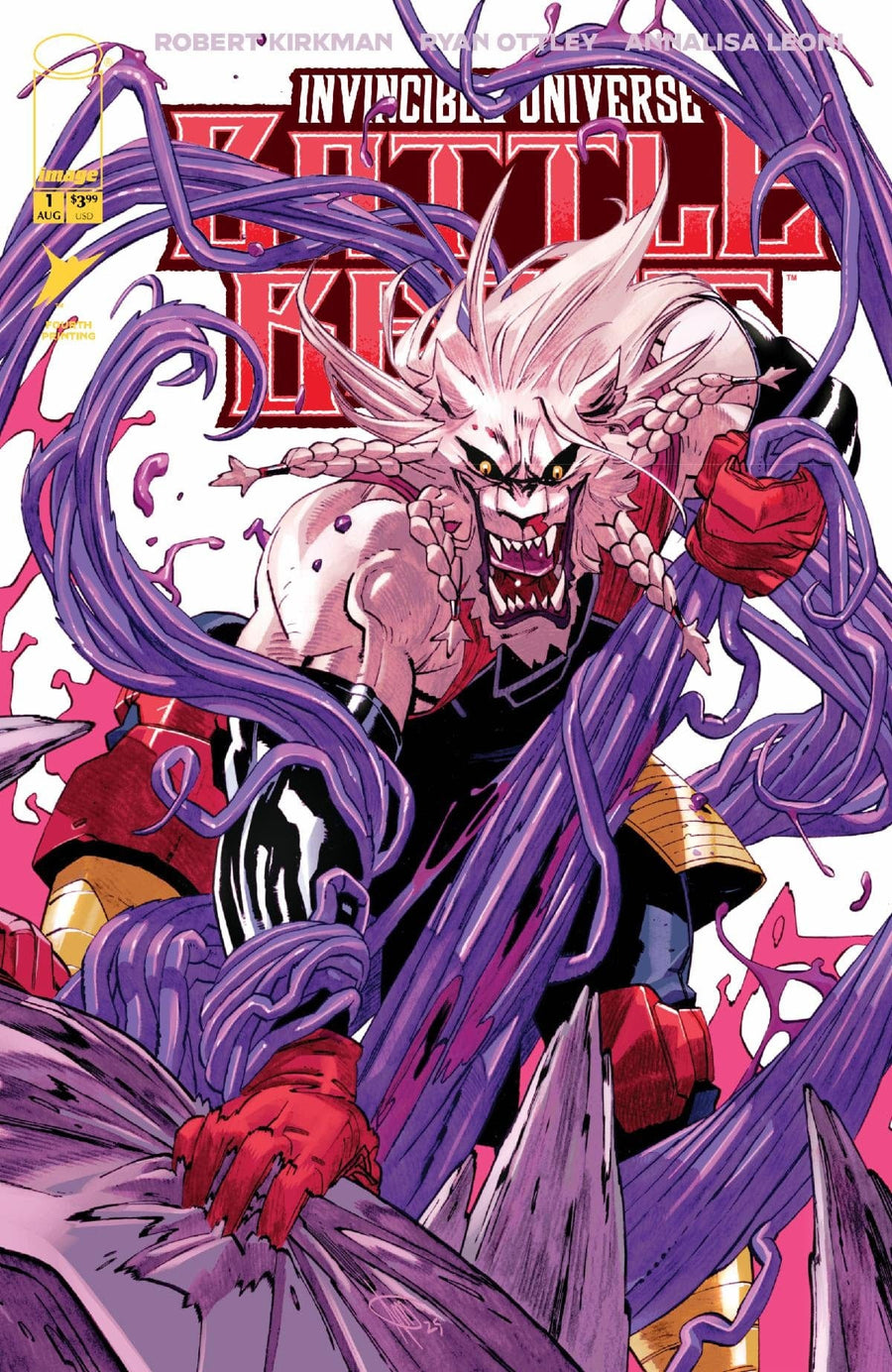 Image Comics INVINCIBLE UNIVERSE BATTLE BEAST #1 4TH PTG