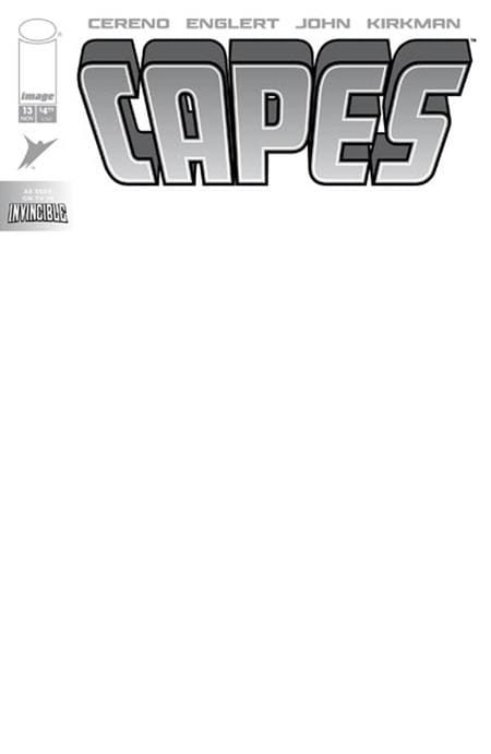 INVINCIBLE UNIVERSE CAPES #13 CVR F BLANK SKETCH VAR (Release Date: 11/25/2026)