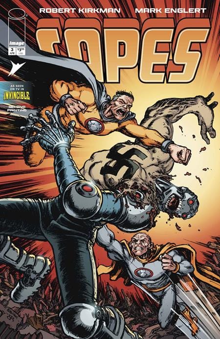 Image Comics Comic Books INVINCIBLE UNIVERSE CAPES #3 2ND PTG 70985304498700312 0126IM8593