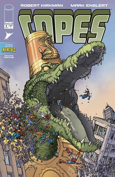 Image Comics Comic Books INVINCIBLE UNIVERSE CAPES #4 2ND PTG 70985304498700412 0126IM8594