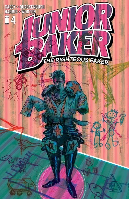 Image Comics Comic Books JUNIOR BAKER THE RIGHTEOUS FAKER #4 (OF 5) CVR A QUACKENBUSH 70985303835100411 1023IM333