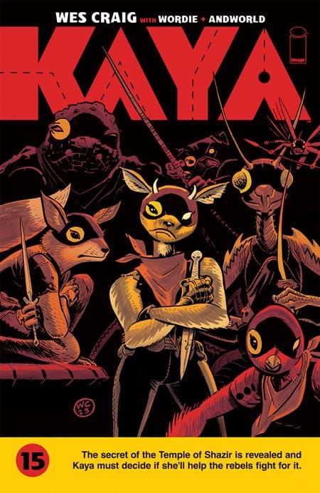 Image Comics Comic Books KAYA #15 CVR A WES CRAIG 70985303591601511 1123IM296