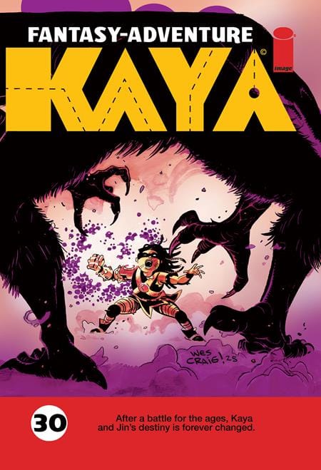 Image Comics Comic Books KAYA #30 CVR A WES CRAIG 70985303591603011 0725IM379