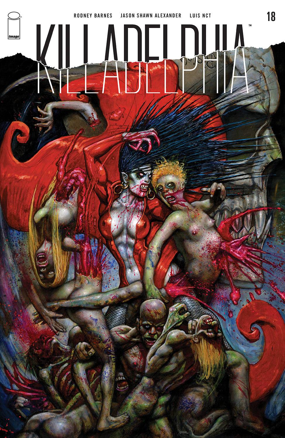 Image Comics Comic Books KILLADELPHIA #18 CVR B BISLEY (MR) 70985302927401821