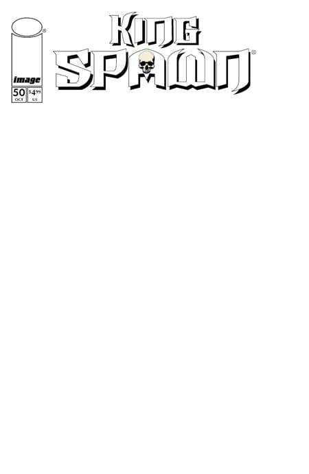 Image Comics Comic Books KING SPAWN #50 CVR C BLANK SKETCH VAR 70985303170305031 0825IM0258