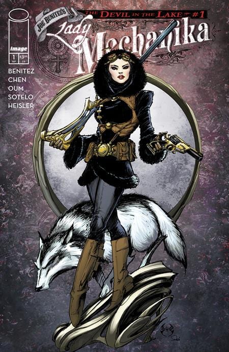 Image Comics Comic Books LADY MECHANIKA THE DEVIL IN THE LAKE #1 (OF 4) CVR A JOE BENITEZ 70985304092700111 0724IM271