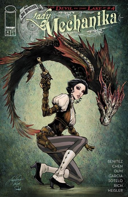Image Comics Comic Books LADY MECHANIKA THE DEVIL IN THE LAKE #4 (OF 4) CVR B SIYA OUM VAR 70985304092700421 1024IM383