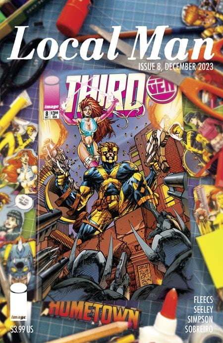 Image Comics Comic Books LOCAL MAN #8 CVR B ROBERTSON VAR 70985303699900821 1023IM348