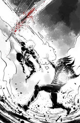 Image Comics Comic Books LOST FANTASY #13 CVR E LUCA CASALANGUIDA BLACK AND WHITE AND BLOOD VIRGIN CARDSTOCK VAR (Release Date: 10/28/2026) 70985304284601351 0826IM0456