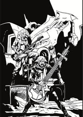Image Comics Comic Books LOST FANTASY #14 CVR D EMMANUEL GERVASONI CARDSTOCK CONCERT B&W VAR (Release Date: 11/25/2026) 70985304284601441 0926IM0394