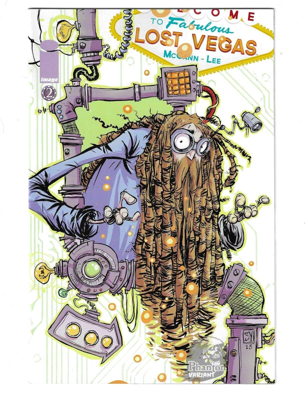 Image Comics Comic Books LOST VEGAS #2 YOUNG VARIANT 70985301321100241