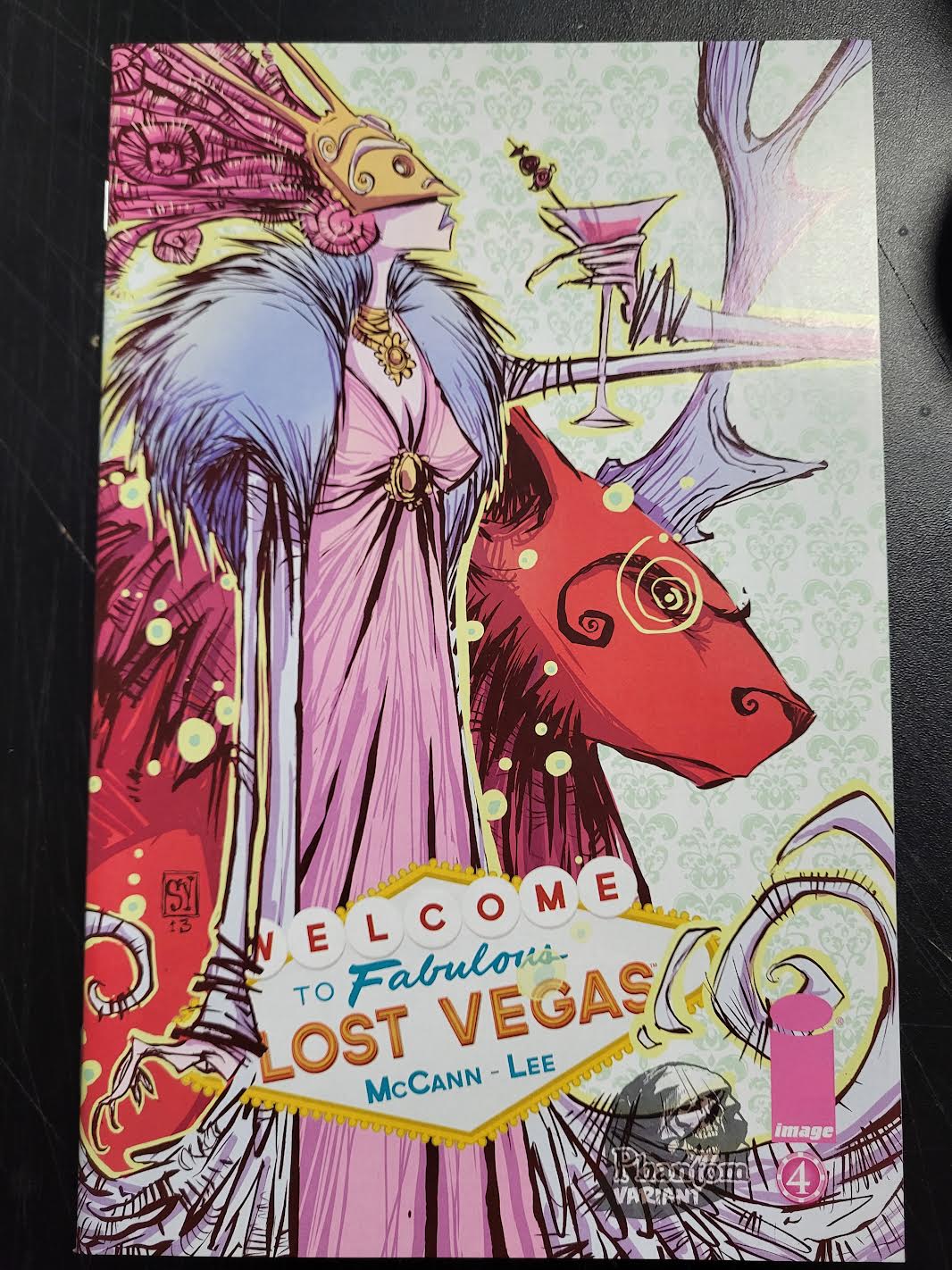 Image Comics Comic Books LOST VEGAS #4 SKOTTIE YNG PHANTOM VAR 70985301321100441