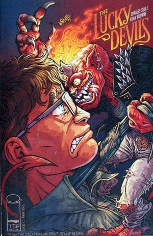 IMAGE COMICS Comic Books Lucky Devils #1 2nd printing [Signed by Chales Soule & Ryan Browne] 87742204
