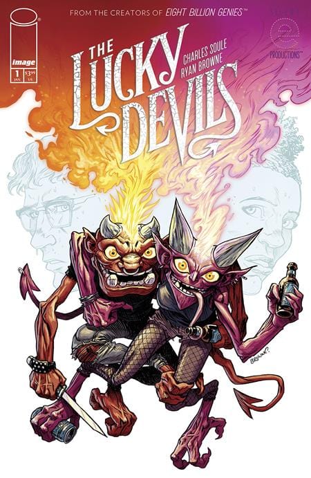 Image Comics Comic Books LUCKY DEVILS #1 (OF 9) CVR A RYAN BROWNE (MR) 70985304230300111 1124IM227