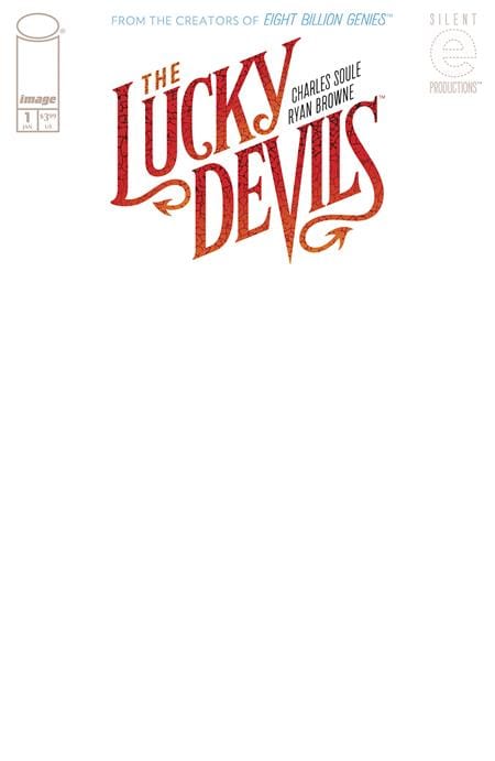 Image Comics Comic Books LUCKY DEVILS #1 (OF 9) CVR C BLANK SKETCH VAR (MR) 70985304230300131 1124IM229