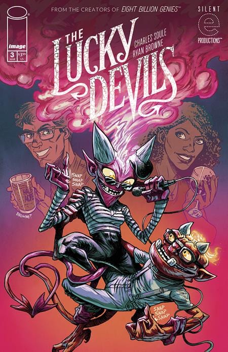 Image Comics Comic Books LUCKY DEVILS #3 (OF 9) CVR A RYAN BROWNE (MR) 70985304230300311 0125IM389