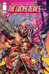 Image Comics Comic Books LUCKY DEVILS #6 (OF 9) CVR C RYAN BROWNE YOUNGBLOOD TEAM UP VAR (MR) 70985304230300631 0825IM8431