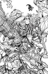 Image Comics Comic Books LUCKY DEVILS #6 (OF 9) CVR D RYAN BROWNE YOUNGBLOOD TEAM UP B&W VIRGIN VAR (MR) 70985304230300641 0825IM8432