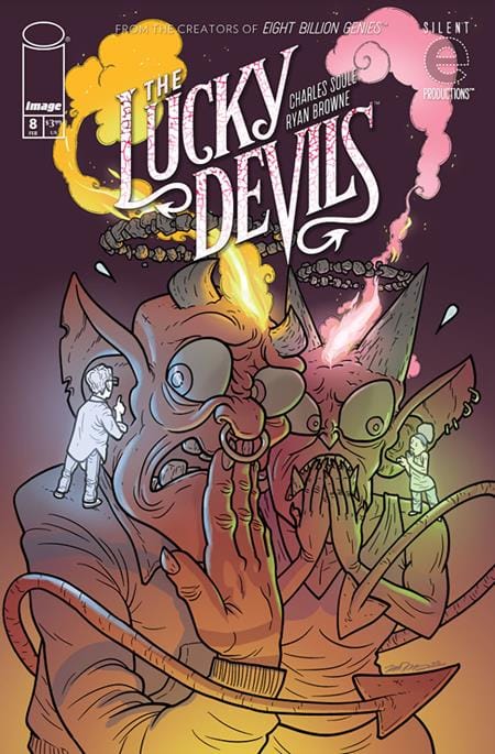 Image Comics Comic Books LUCKY DEVILS #8 (OF 9) CVR B ZANDER CANNON VAR (MR) 70985304230300821 1225IM0381