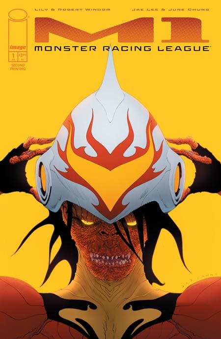 Image Comics Comic Books M1 MONSTER RACING LEAGUE #1 2ND PTG 70985304702500112 0526IM8423