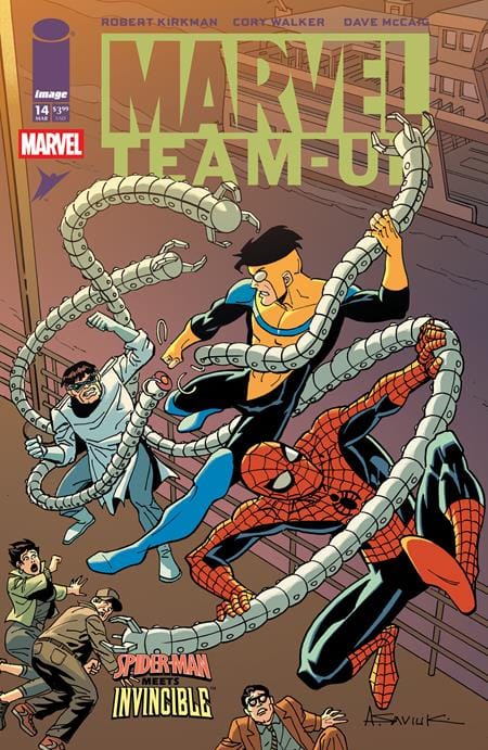 Image Comics Comic Books MARVEL TEAMUP #14 FACSIMILE EDITION CVR F ALEX SAVIUK & DAVE MCCAIG VAR 70985304588500161 0126IM0322