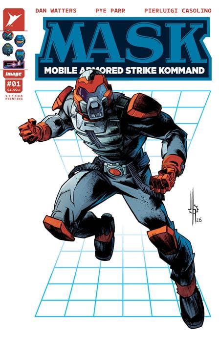 Image Comics Comic Books MASK #1 2ND PTG CVR A JASON HOWARD 70985304713100112 0526IM8059