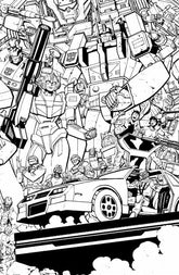 Image Comics Comic Books MASK #1 CVR F TOM REILLY ENERGON UNIVERSE THIRD ANNIVERSARY B&W CONNECTING VAR 70985304713100161 0426IM8005