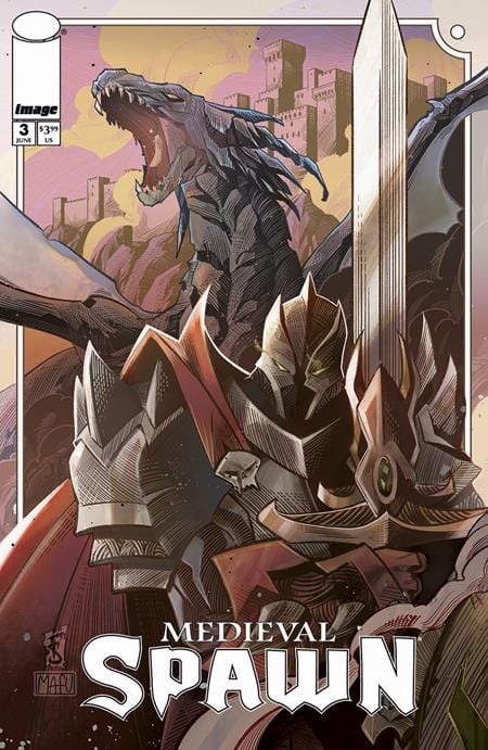 Image Comics Comic Books MEDIEVAL SPAWN #3 (OF 4) CVR B FEDERICO SABBATINI VAR 70985304134400321 0425IM379