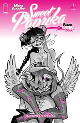 Image Comics Comic Books MIRKA ANDOLFOS SWEET PAPRIKA BLACK WHITE & PINK HALLOWEEN SPECIAL #1 (OF 2) CVR A MIRKA ANDOLFO (MR) (Release Date: 10/21/2026) 70985304892300111 0826IM0341