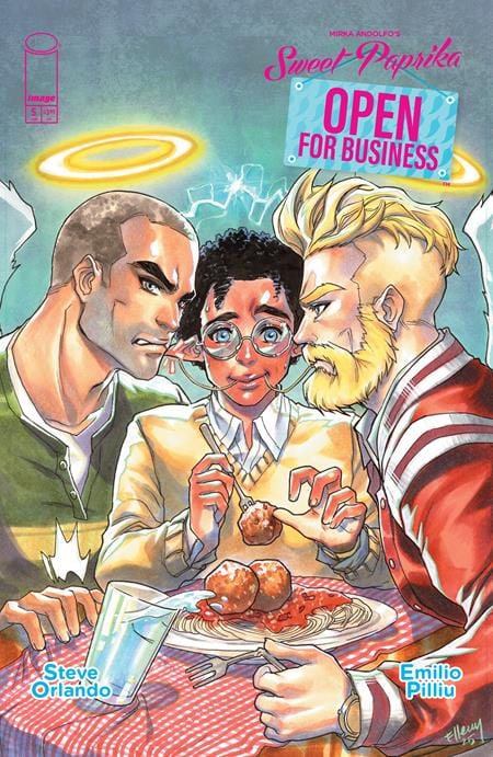 Image Comics Comic Books MIRKA ANDOLFOS SWEET PAPRIKA OPEN FOR BUSINESS #5 (OF 5) CVR F ELMER SANTOS VAR (MR) 70985304165800561 0425IM415