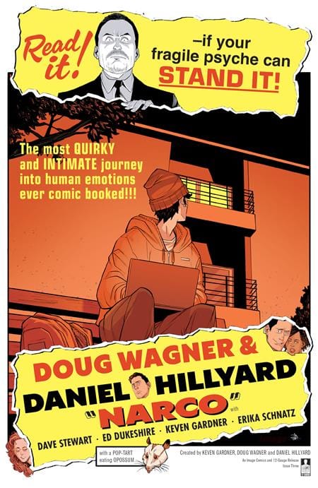 Image Comics Comic Books NARCO #3 (OF 5) CVR B DANIEL HILLYARD & DAVE STEWART HOMAGE VAR 70985304585400321 0326IM0368