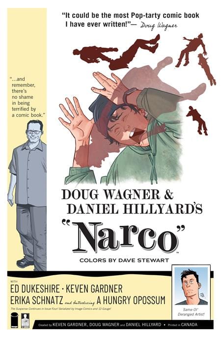 Image Comics Comic Books NARCO #4 (OF 5) CVR B DANIEL HILLYARD & DAVE STEWART HITCHCOCK HOMAGE VAR 70985304585400421 0426IM0408