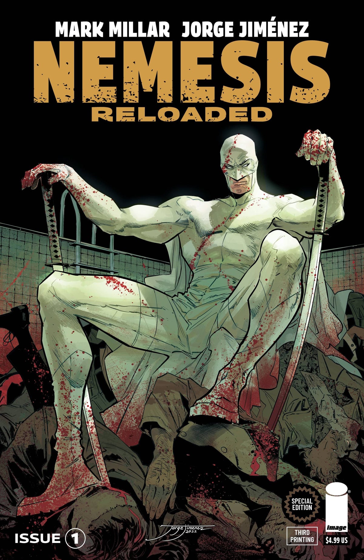 NEMESIS RELOADED #1 (OF 5) 3RD PTG SPECIAL EDITION