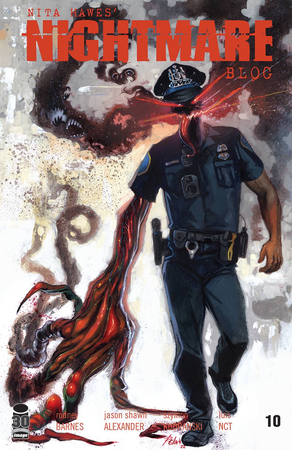 Image Comics Comic Books NITA HAWES NIGHTMARE BLOG #10 CVR B CLARK (MR) 70985303224301021