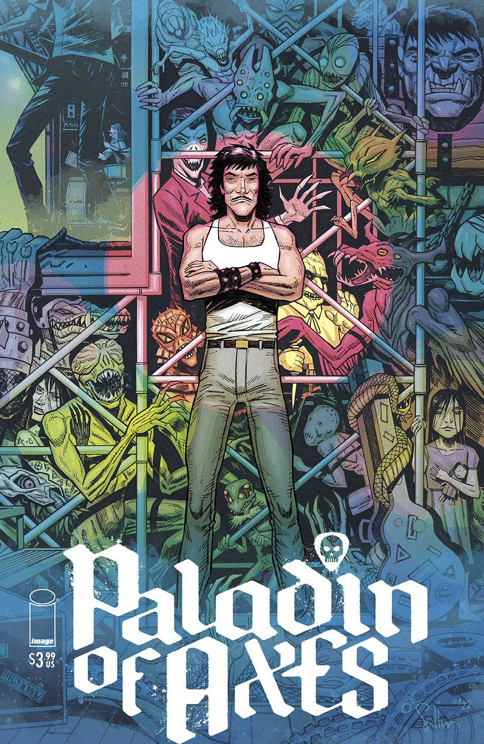 Image Comics Comic Books PALADIN OF AXES (ONE-SHOT) CVR A O SULLIVAN 70985303859700111 AUG230436