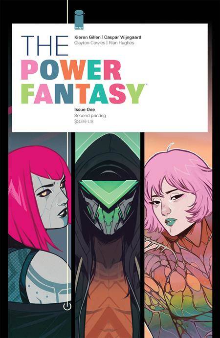IMAGE COMICS Comic Books POWER FANTASY #1 2ND PTG CVR B WIJNGAARD 70985304061300122