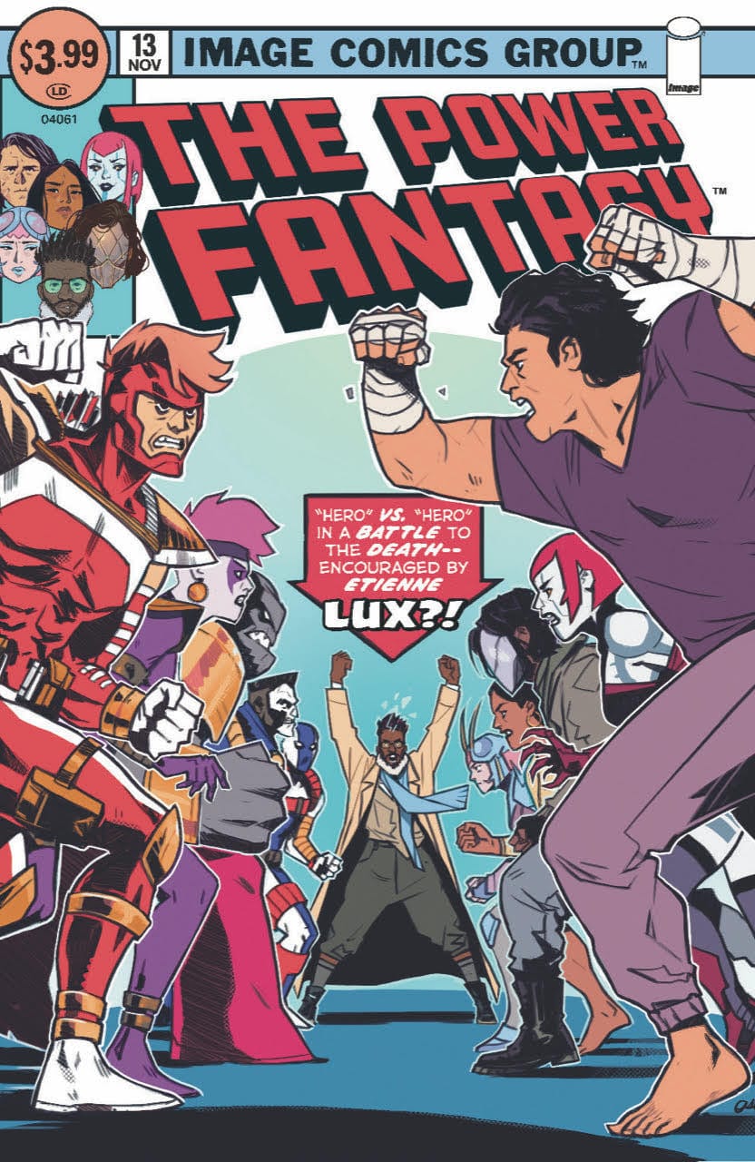 Image Comics Comic Books POWER FANTASY #13 CVR C YOUNGBLOOD TEAM UP VAR (MR) 70985304061301331 0925IM8049