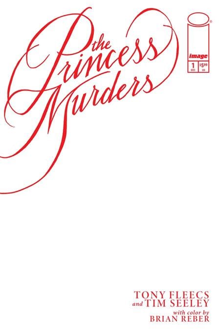 PRINCESS MURDERS #1 CVR E BLANK SKETCH VAR (Release Date: 12/09/2026)