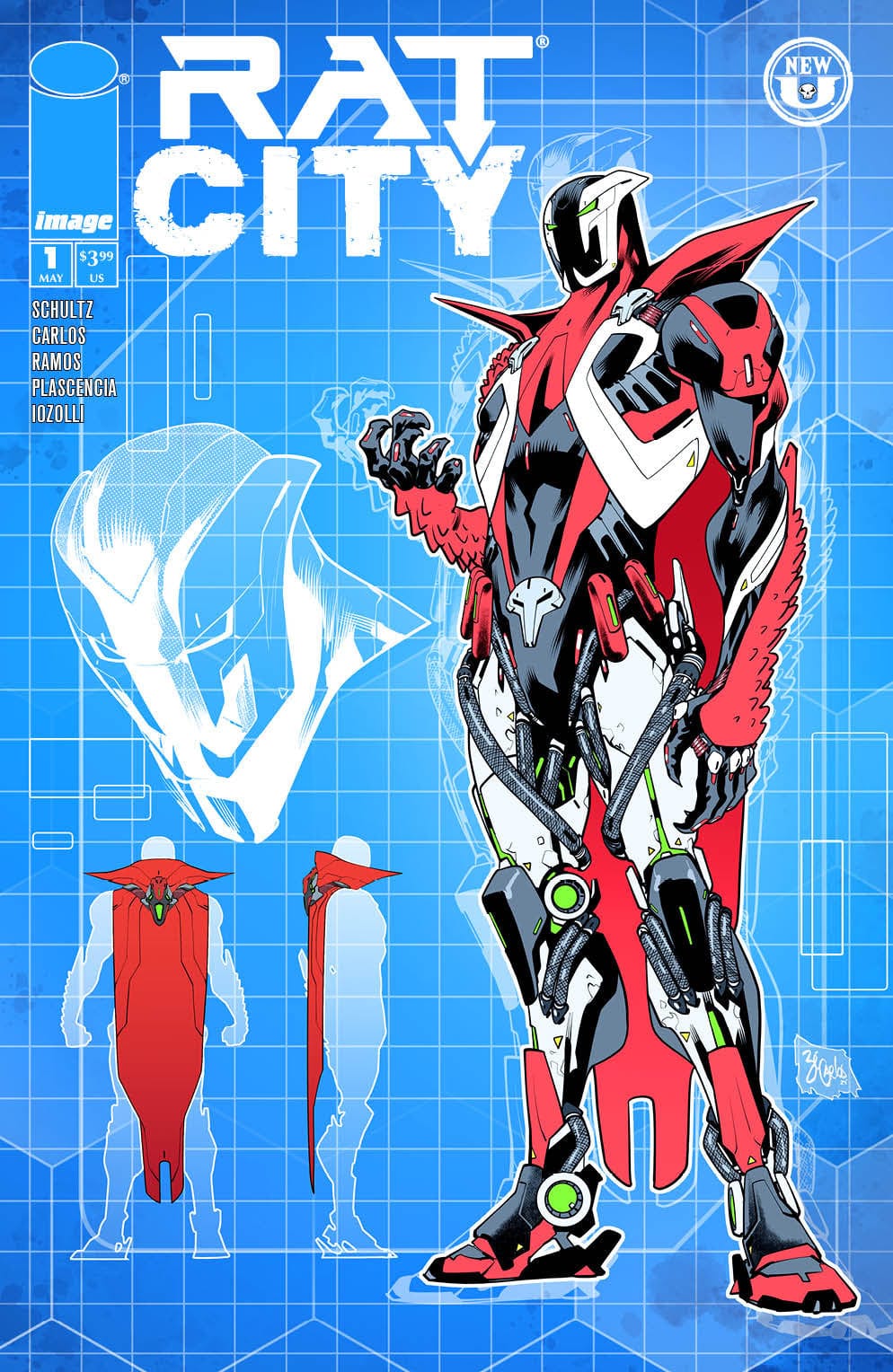 Image Comics Comic Books RAT CITY #1 Second Printing 70985303966200112 0324IM825