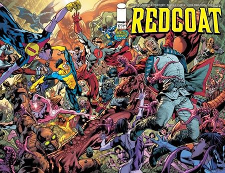 Image Comics Comic Books REDCOAT #17 CVR D BRYAN HITCH & BRAD ANDERSON INVINCIBLE TEAM UP WRAPAROUND VAR 70985303967901741 1125IM9106