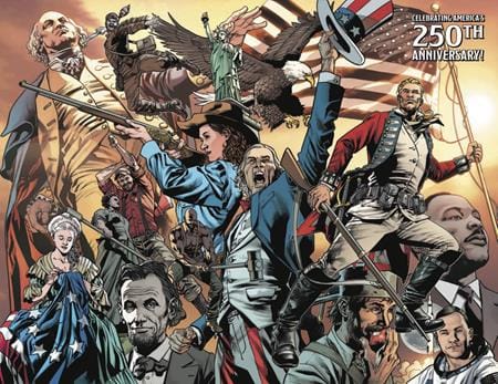 REDCOAT #19 CVR C BRYAN HITCH USA 250TH ANNIVERSARY WRAPAROUND VAR (Release Date: 08/19/2026)