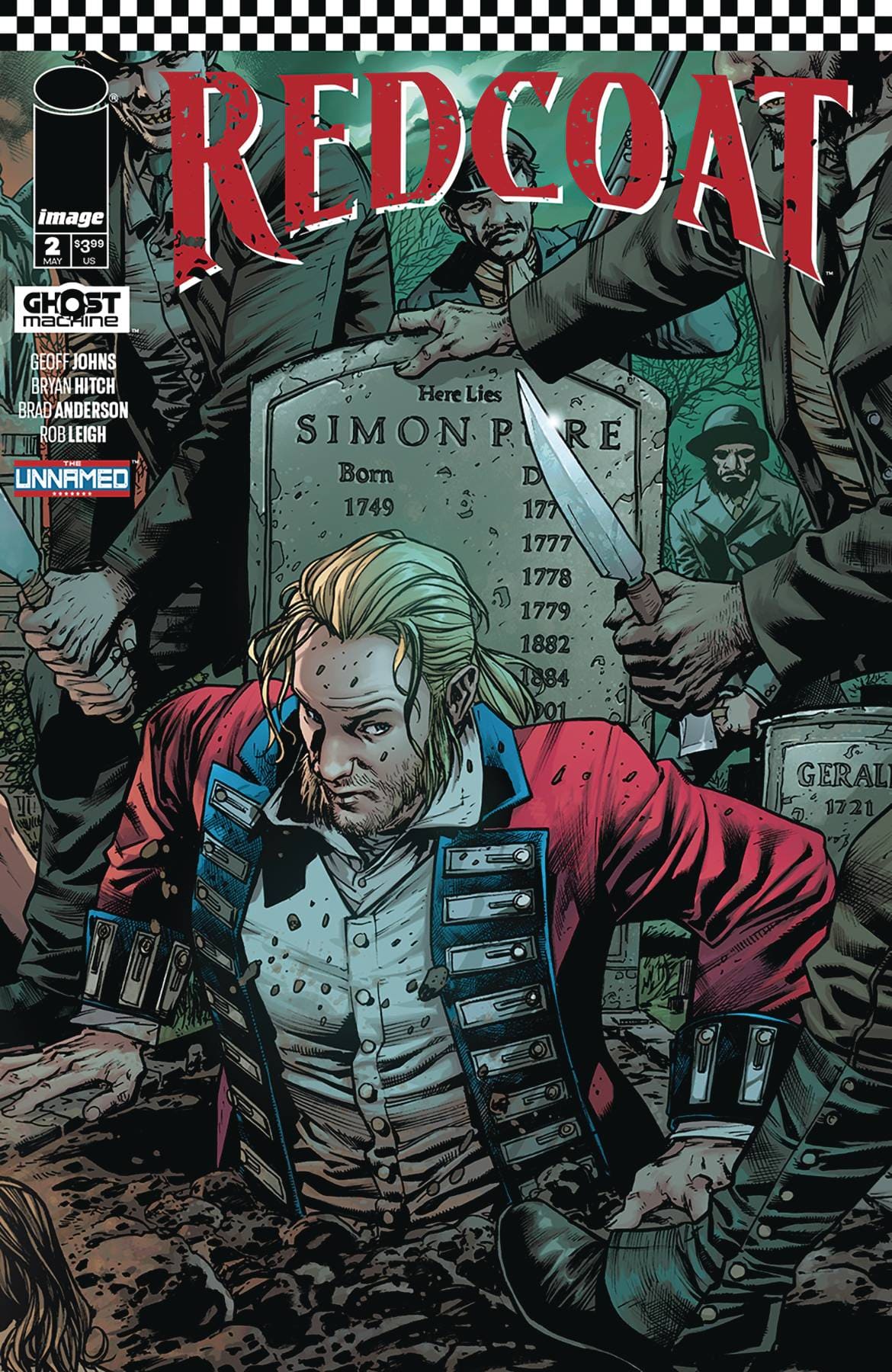 Image Comics Comic Books REDCOAT #2 CVR A BRYAN HITCH & BRAD ANDERSON 70985303967900211 0324IM267