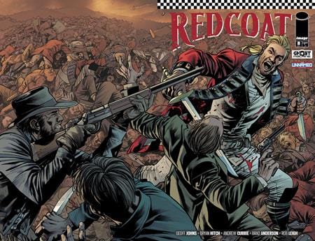Image Comics Comic Books REDCOAT #8 CVR A BRYAN HITCH & BRAD ANDERSON WRPAROUND 70985303967900811 1024IM403
