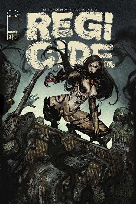 REGICIDE #2 (OF 4) CVR E AKILA GABRIEL WITCHBLADE TEAM UP VAR (MR) (Release Date: 09/16/2026)