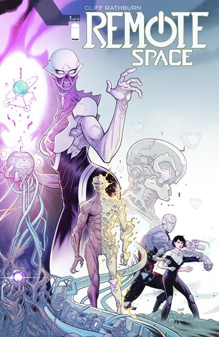 Image Comics Comic Books REMOTE SPACE #1 (OF 4) CVR A CLIFF RATHBURN WRAPAROUND 70985303997600111 0424IM209