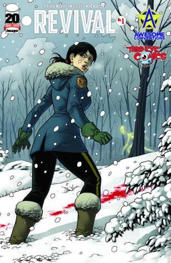 Image Comics Comic Books REVIVAL #1 (THIRD EYE COMICS AWESOME CON VARIANT) 70985301207800131