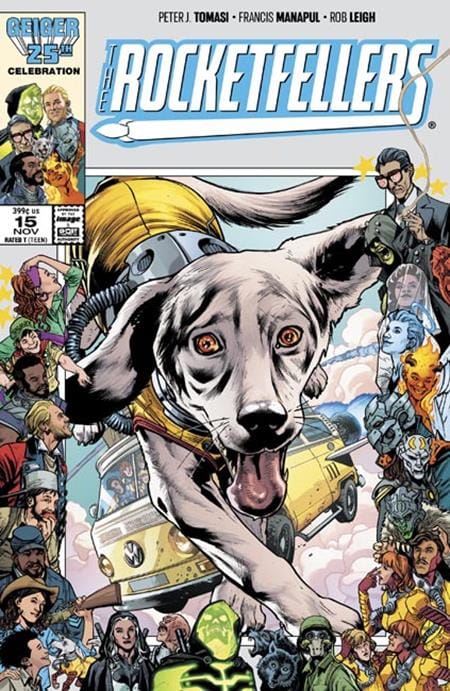 ROCKETFELLERS #15 CVR B BRYAN HITCH & BRAD ANDERSON GEIGER #25 ANNIVERSARY VAR (Release Date: 11/25/2026)