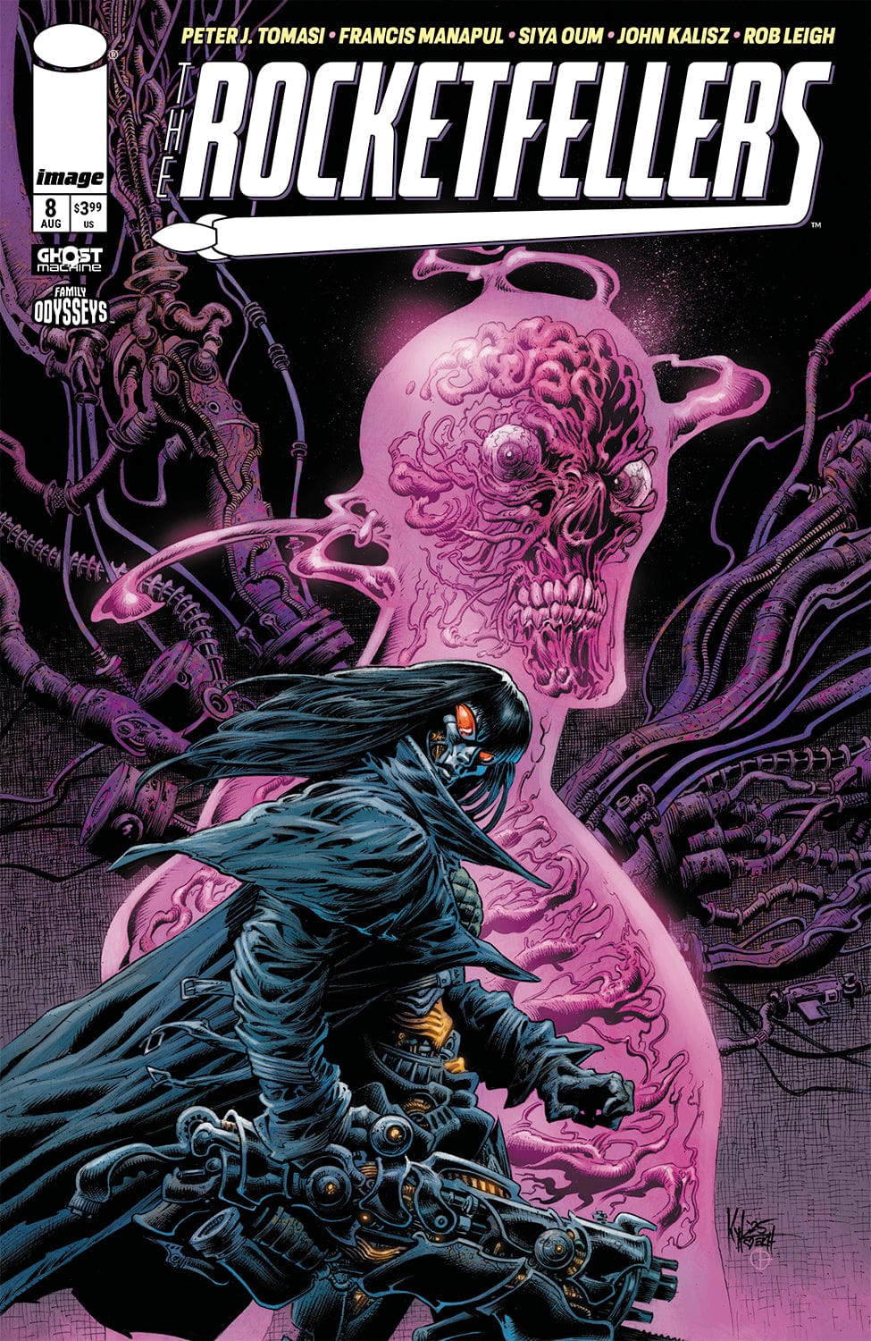 Image Comics Comic Books ROCKETFELLERS #8 CVR B KYLE HOTZ & DAN BROWN VAR 70985304168900821 0625IM374