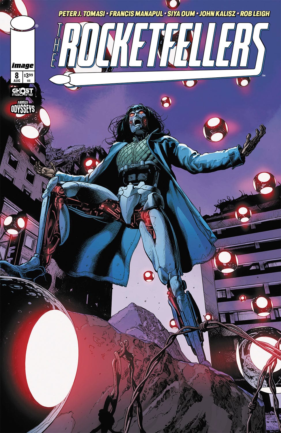 Image Comics Comic Books ROCKETFELLERS #8 CVR C CHRISTIAN ALAMY & BRIAN REBER VAR 70985304168900831 0625IM375